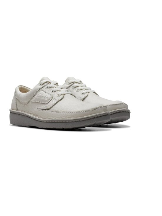 Clarks Mens Nature 2 white main image 2